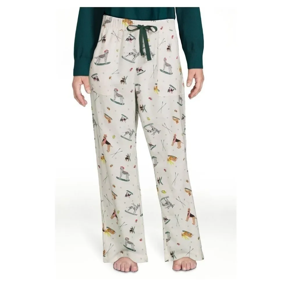 Joyspun Women's Print Flannel Sleep Pants size Medium - Picture 3 of 3